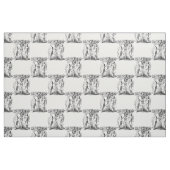 skelettegel stof (Fat Quarter)