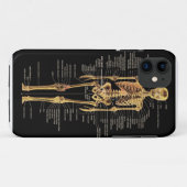 Skelettelefoonbedekking Case-Mate iPhone Case (Achterkant (horizontaal))