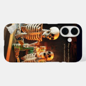 Skeletten aan een bar Case-Mate iPhone case (Achterkant (horizontaal))
