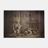 Skeletten, aangepaste deurmat (Voorkant)