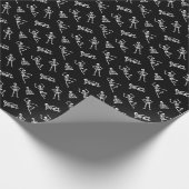 Skeletten Cadeaupapier (Hoek)