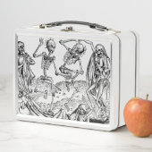 Skeletten Danse Macabre Lunch Box (In situ)