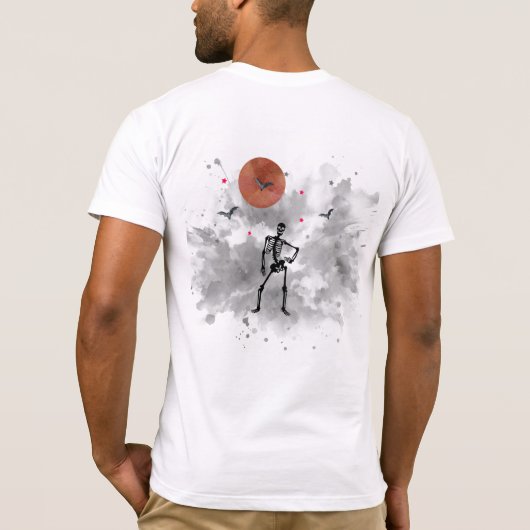 Skeletten dansen - Het is het seizoen om eng te zi T-shirt (Achterkant)