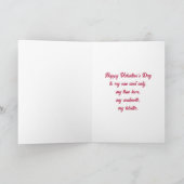 Skeletten Dansen voor het hartvormige Lijst Kaart (Binnen)