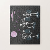 Skeletten die in een Cirkel dansen Legpuzzel (Verticaal)