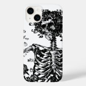 Skeletten en Rozen Case-Mate iPhone Case (Achterkant)