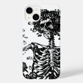 Skeletten en Rozen Case-Mate iPhone 14 Hoesje