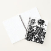 Skeletten en Rozen Notitieboek (Binnen)