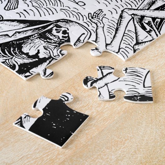 Skeletten - Halloween Legpuzzel (Zijkant)