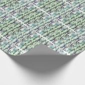 Skeletten in bomen cadeaupapier (Hoek)