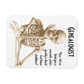 Skeletten in de Kast - Genealogie Magneet (Horizontaal)