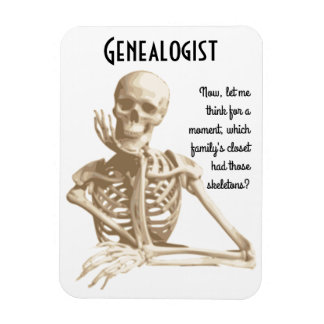 Skeletten in de Kast - Genealogie Magneet