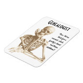 Skeletten in de Kast - Genealogie Magneet (Linkerzijde)