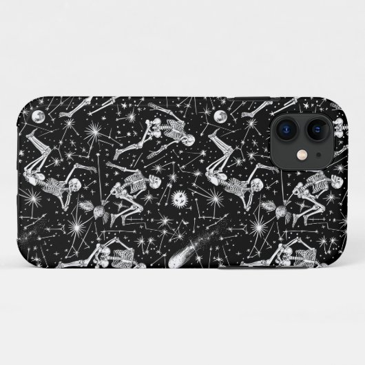 Skeletten in de ruimte achtergrond Case-Mate iPhone case (Achterkant (horizontaal))