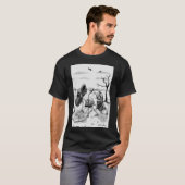 skeletten in de woestijn. t-shirt (Voorkant volledig)