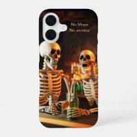 Skeletten in een bar
