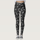 Skeletten Leggings (Voorkant)