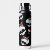 Skeletten met bogen waterfles (Achterkant)