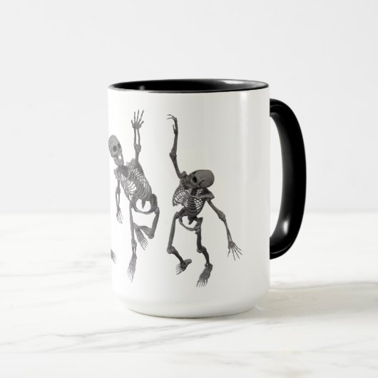 Skeletten Mok (Voorkant rechts)