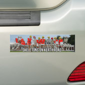 Skeletten op Kerth Road Bumpersticker (Op auto)