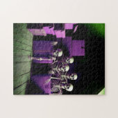 Skeletten op zolder! legpuzzel (Horizontaal)