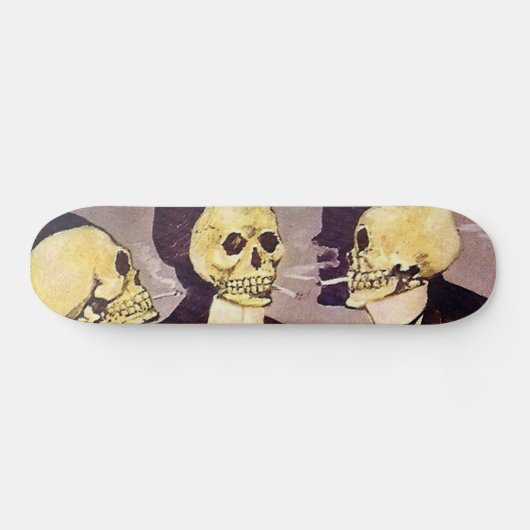 skeletten persoonlijk skateboard (Horizontaal)