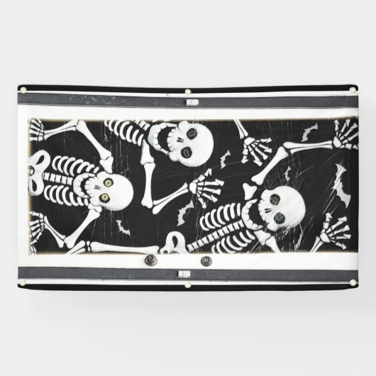 Skeletten Spandoek (Horizontaal)