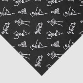 Skeletten Tissuepapier (Detail)