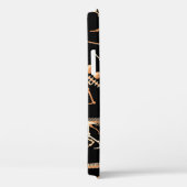 Skeletten van dinosaurussen en fossielenpatroon Case-Mate iPhone case (Achterkant / Rechts)