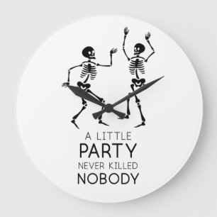 Skeletten voor hedendaagse Halloween dansen Grote Klok