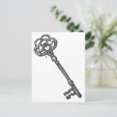 Skelettoets Briefkaart (Staand voorkant)