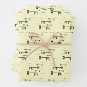 Skelettoets Inpakpapier Vel (In situ)