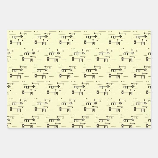 Skelettoets Inpakpapier Vel (Voorkant)