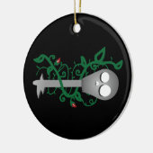 Skelettoets Keramisch Ornament (Links)