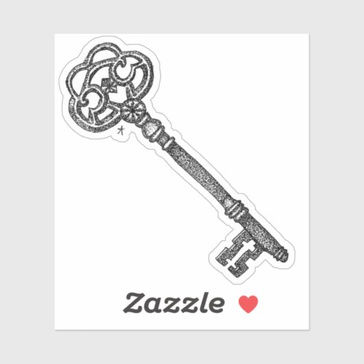 Skelettoets Sticker (Vel)