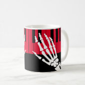 Skelettoneelpiano Koffiemok (Voorkant rechts)