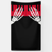 Skelettoneelpiano Spandoek (Verticaal)