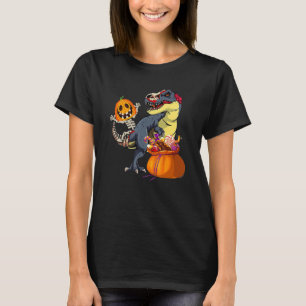Skeletuitsteeksel Dinosaur rex voor jongens Kinder T-shirt