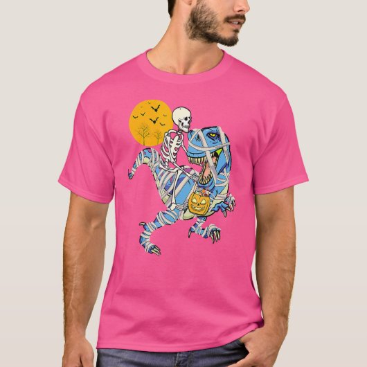 Skeletuitsteeksel Dinosaur rex voor jongens Kinder T-shirt (Voorkant)