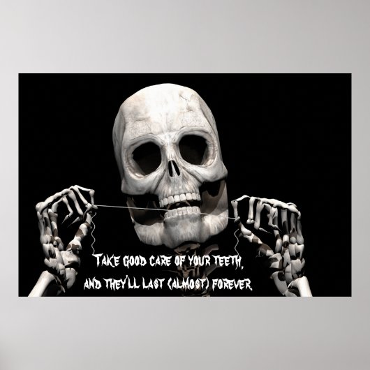 Skeletvereffenings Poster (Voorkant)