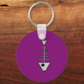 Skeletvis Sleutelhanger (Voorkant)