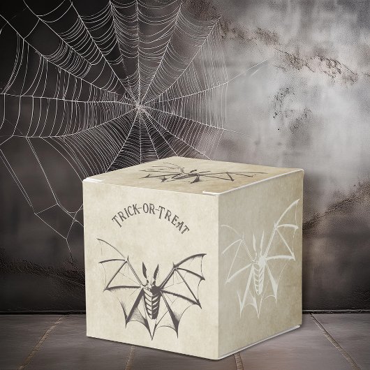  Skeletvleermuis Halloween Bedankdoosjes