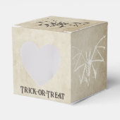 Skeletvleermuis Halloween Bedankdoosjes (Voorkant Zijde)