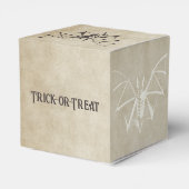  Skeletvleermuis Halloween Bedankdoosjes (Achterkant)