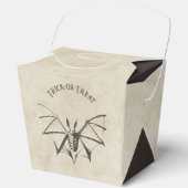  Skeletvleermuis Halloween Bedankdoosjes (Voorkant)