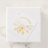  Skeletvleermuis Halloween Bedankjes Labels (Met doos)