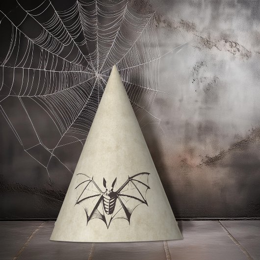  Skeletvleermuis Halloween Feesthoedjes