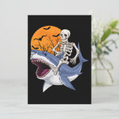 Skeletvlek Funny Halloween Costume Boys Kaart (Staand voorkant)