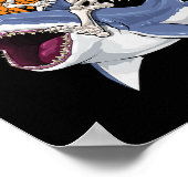 Skeletvlek Funny Halloween Costume Boys Poster (Hoek)