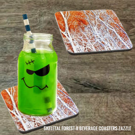 Skeletwoud II Bier Onderzetter